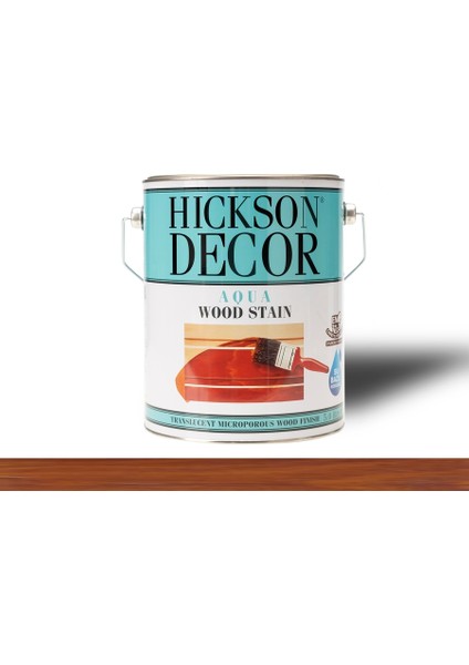 Hickson Decor Ultra Vernikli Ahşap Koruyucu Aqua Light Su Bazlı Açık Ton 5 Lt
