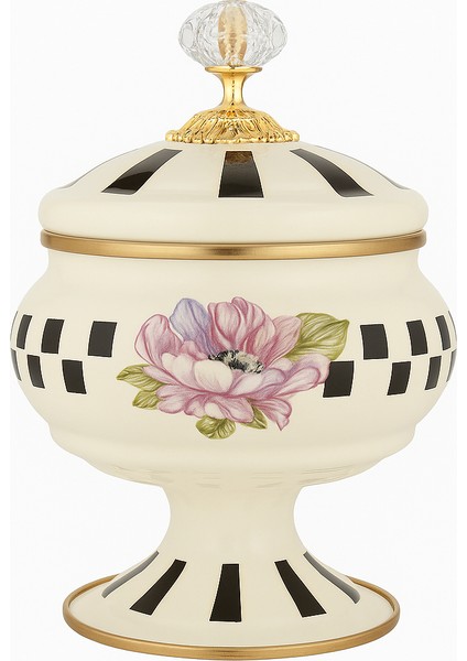 Miss Betty Emaye Ayaklı Şekerlik 18 cm Ayda