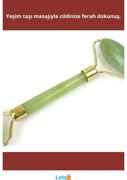 2'li Yeşim Taşı Yüz Masaj Aleti Doğal Güzellik Aracı fiyatları