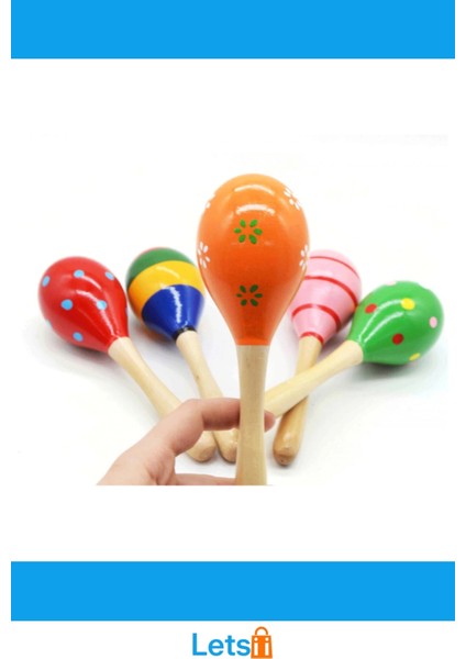 Yumurta Şeklinde Eğlenceli Doğal Marakas modelleri