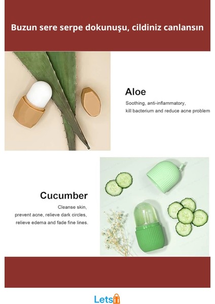 Ergonomik Cilt Bakım Buz Yüz Silindiri fiyatları