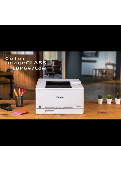 I-Sensys LBP647CDW, Wifi, Lan, Duplex, Renkli Lazer, Yazıcı (Dakikada 25 Sayfa) Orijinal Tonerli fiyatları