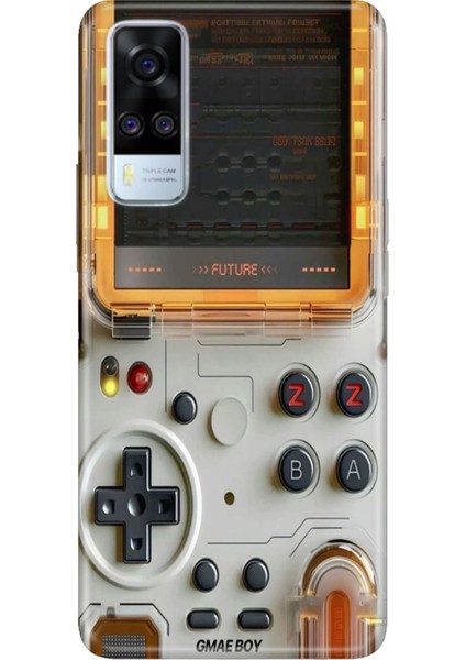 Vivo Y51 Uyumlu Kılıf Resimli Desenli Silikon Gmae Boy