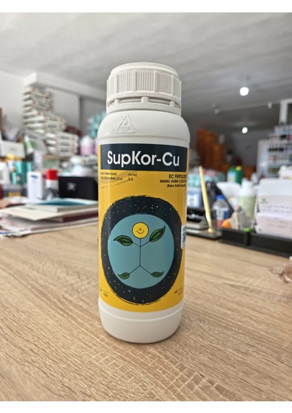 Supkor-Cu 1 Lt – Sıvı Bakırlı Gübre – Bitki Sağlığı ve Verim Artırıcı