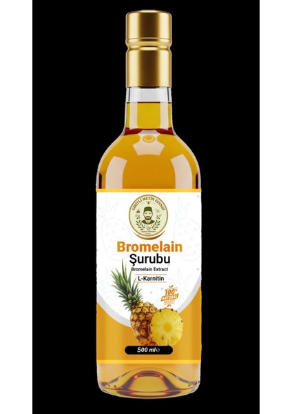 Bromelain (Ananas Sapı) Şurubu 500 ml fiyatları