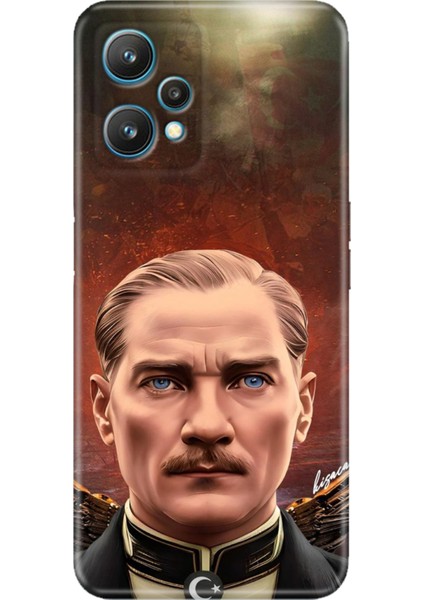 Oneplus 9 Pro Kılıf Baskılı Resimli Desenli Silikon Asil Atatürk