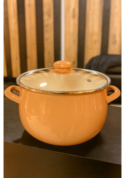 Alev Emaye Emaye Tencere ( 24 cm - 6 Litre )