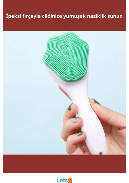 Ergonomik Sap Tasarımlı Cilt Temizleme Peeling Fırçası fiyatları