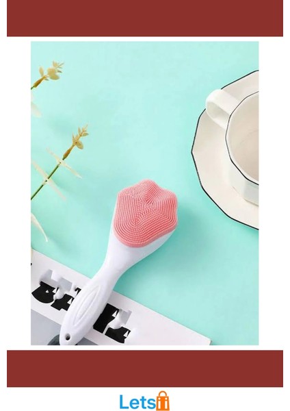 Ergonomik Sap Tasarımlı Cilt Temizleme Peeling Fırçası modelleri