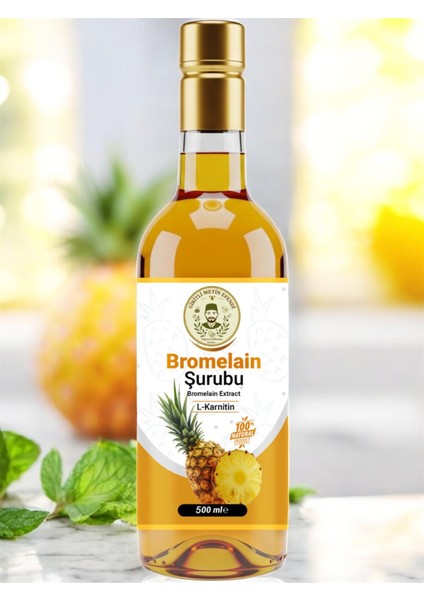 Bromelain (Ananas Sapı) Şurubu 500 ml indirimleri