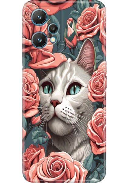 Oneplus 9 Pro Uyumlu Kılıf Baskılı Resimli Desenli Silikon Canım Kedim