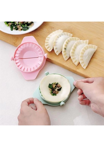 3&amp;amp;apos;lü Çiğ Börek Kurabiye Hamur Işi Ravioli Kesme Kalıbı Aparatı (K95) indirimleri