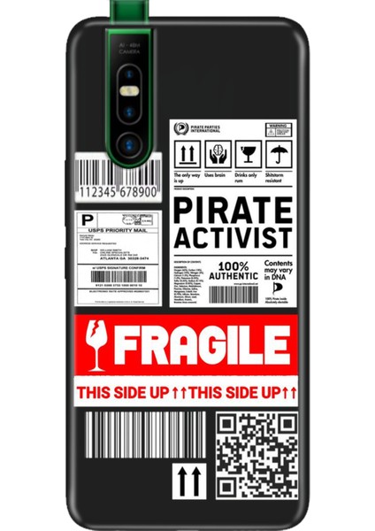 Infinix S5 Pro Kılıf Telefon Kılıfı S5-Pro Baskılı Fragile