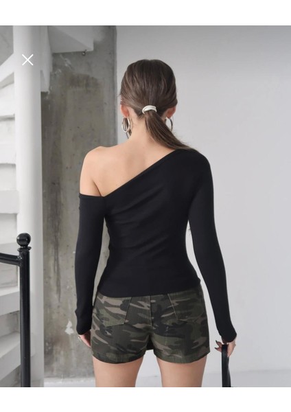 Kadın Tek Omuz Kayık Yaka Body fiyatları