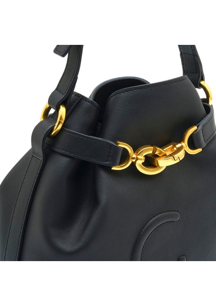 Andepa Siyah Hakiki Deri Kadın Çanta modelleri