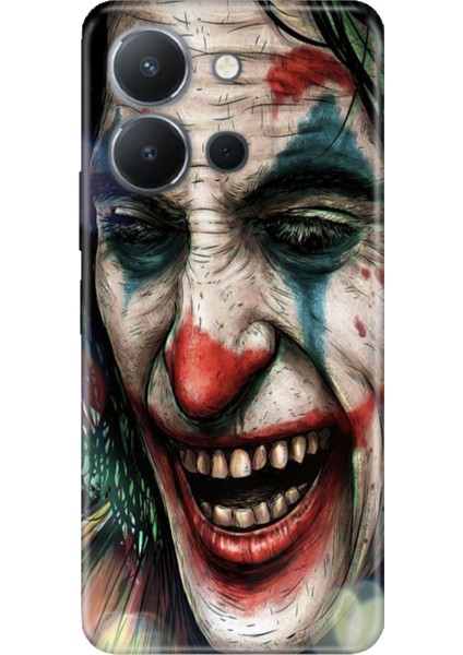 Vivo Y36 4g Uyumlu Kılıf Resimli Desenli Silikon Joker Draw