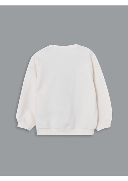 Yeni Sezon Minnie Mouse Baskılı Kız Çocuk Sweatshirt fırsatları