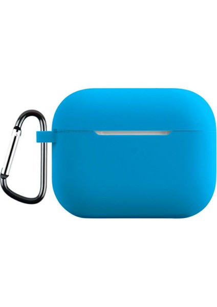 Airpods Pro 3. Nesil Uyumlu Kılıf Hoparlör ve Mikrofon Delikli Silikon Kapak Soft Yumuşak Dokulu