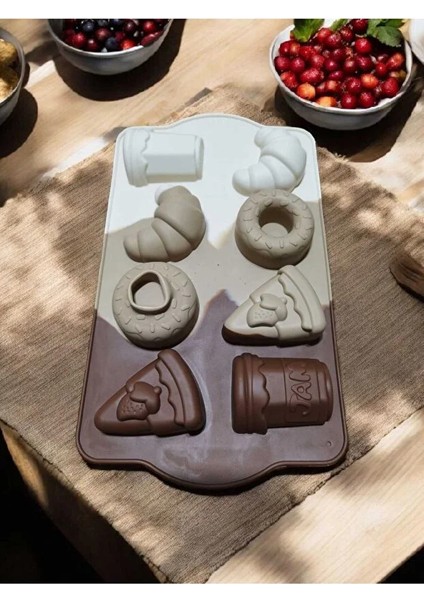 PBT-190 Pablıto 6'lı Silikon Muffin Kek Kalıbı – Yapışmaz Yüzey & Bulaşık Makinesinde Yıkanabilir