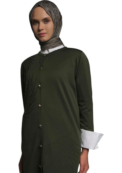 Kadın Yaprak Desenli Tunik 25YTD4132 fiyatları