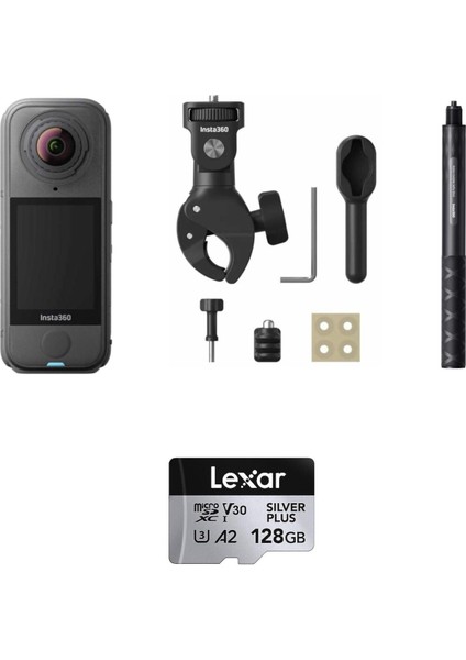 X4 Air Aksiyon Kamerası - Motosiklet Kiti 128 GB (Foto Ekspres) indirimleri