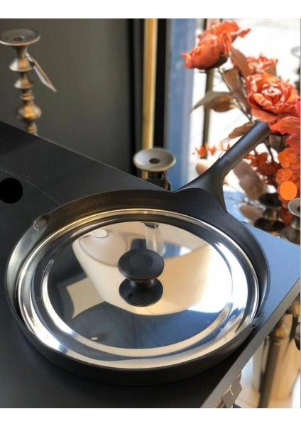 Diamond 32 cm Kapaklı Balık Tavası