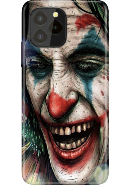 Oukitel C21 Pro Uyumlu Kılıf Resimli Desenli Silikon Joker Draw
