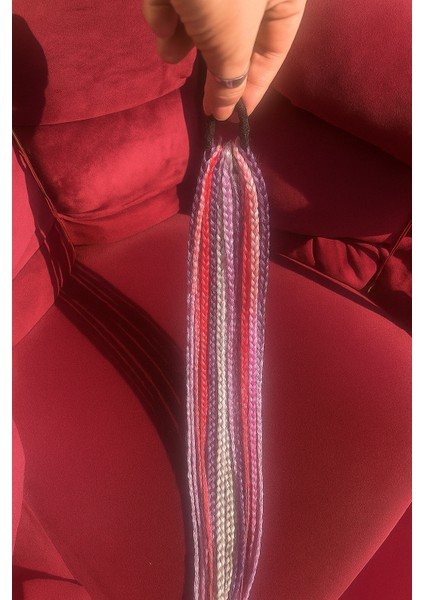 Örgülü Toka-Renkli Örgü Saç Aksesuarı-Tak Çıkar Örgü Tokası modelleri