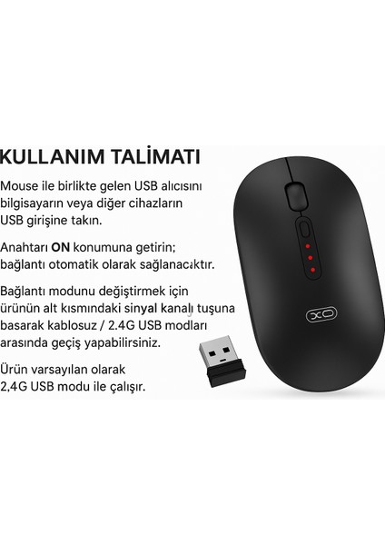 M13 Kablosuz Mouse – Sessiz, Type-C Şarjlı 3 Kademeli Dpı Ayarlı Ergonomik Tasarım Aerodinamik Mouse modelleri