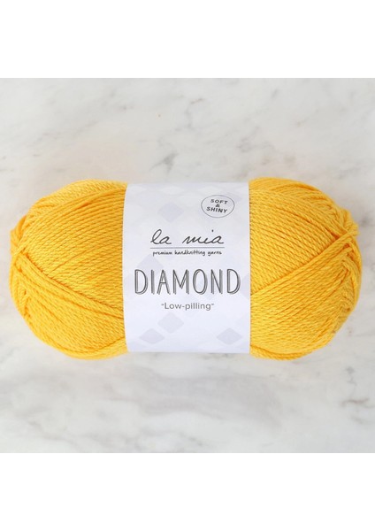 La Mia Diamond Hardal Sarısı El Örgü İpi - L003 - 33722