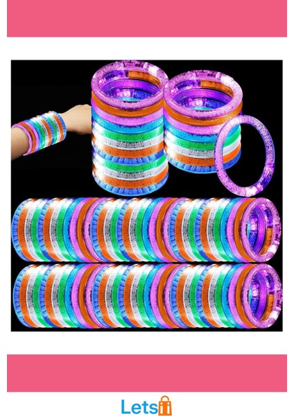 LED Işıklı Eğlenceli Pilli Bileklik indirimleri