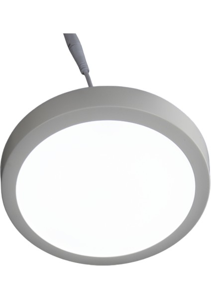 Modern Tavana Sıfır Sıva Üstü LED Avize Buz Beyazı Yuvarlak Işık Salon Mutfak Oturma Odası 24 Watt modelleri