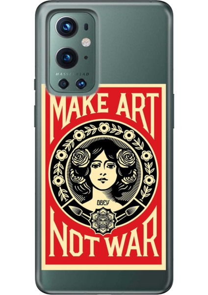 Oneplus 9 Pro Kılıf Silikon Make Art