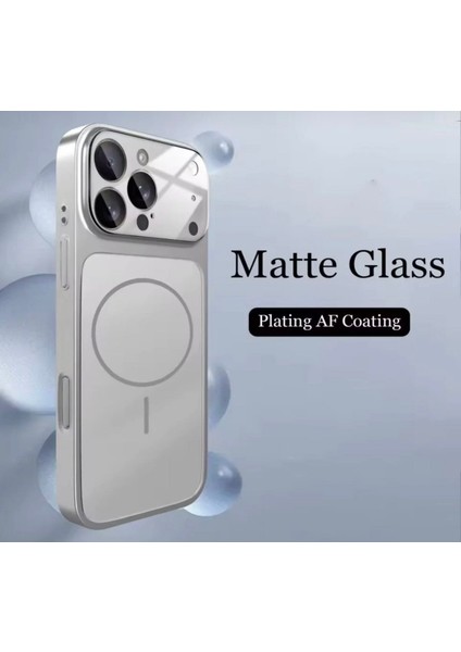 iPhone 16 Pro Max Uyumlu 17 Pro Max Görünümüne Çeviren Magsafe Özellikli Glass Telefon Kılıfı fiyatları