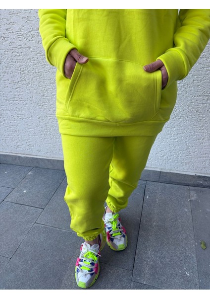 Neon Kapşonlu Eşofman Takım fiyatları