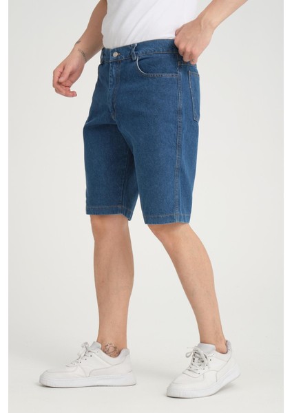 R-4387 Fermuarlı Yıkamalı Kot Şort indirimleri