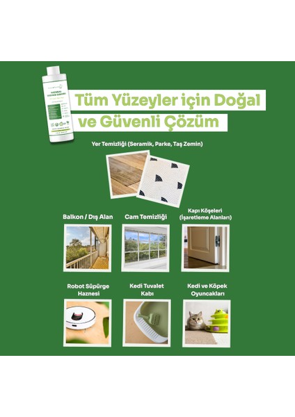 Organik Elma Sirkeli %100 Doğal Çok Amaçlı Yüzey Temizleyici , Konsantre, Vegan, Çevre Dostu, 500 ml fiyatları