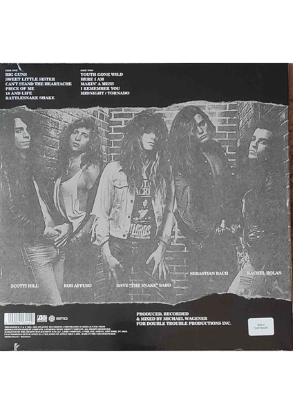 Skid Row - Skid Row Plak fiyatları