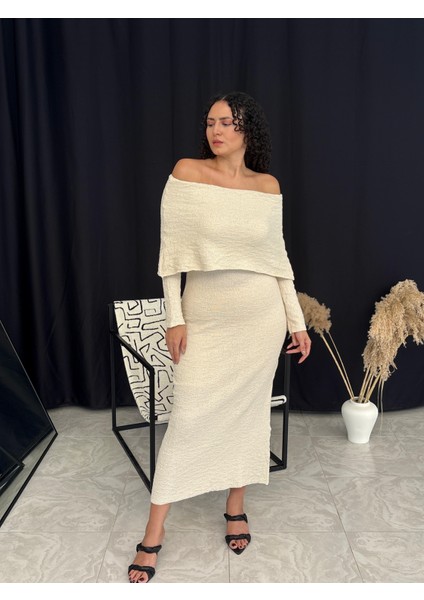 Madonna Yaka Dokulu Elbise indirimleri