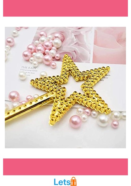 Altın Renk Yıldız Peri Asası 34CM modelleri