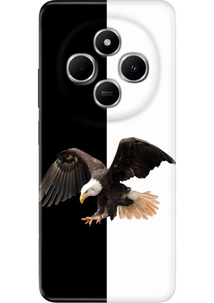 Xiaomi Redmi 14C 6.88" Kılıf Telefon Kılıfı Baskılı Siyah Beyaz Parçalı