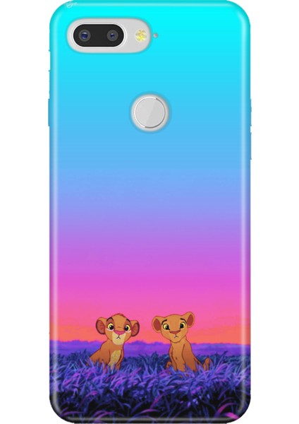 General Mobile Gm 9 Pro Uyumlu Kılıf Silikon Desenli Tam Koruma Resimli Junior Aslanlar