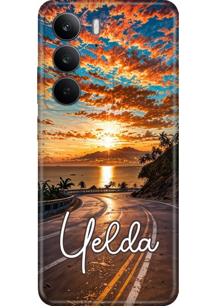 Tecno Camon 16 18 20 30 40 Pro Premier Kılıf Kişiye Özel Isim Yazılı Silikon Style 117