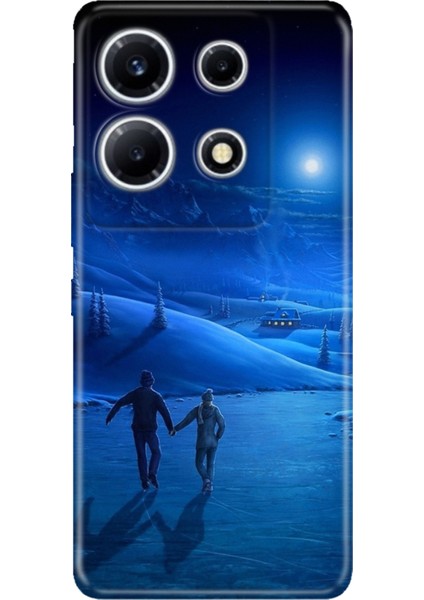 Infinix Note 30 Vıp Kılıf Note 30 Vip Desenli Tpu Silikon Baskılı Cold Love