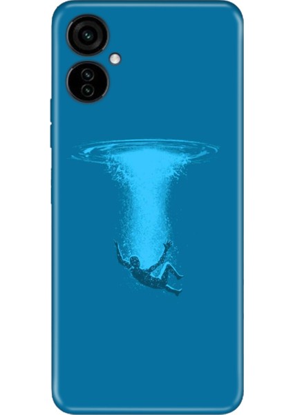 Tecno Camon 19 Neo Kılıf 0.4mm Silikon Desenli Deep Sea