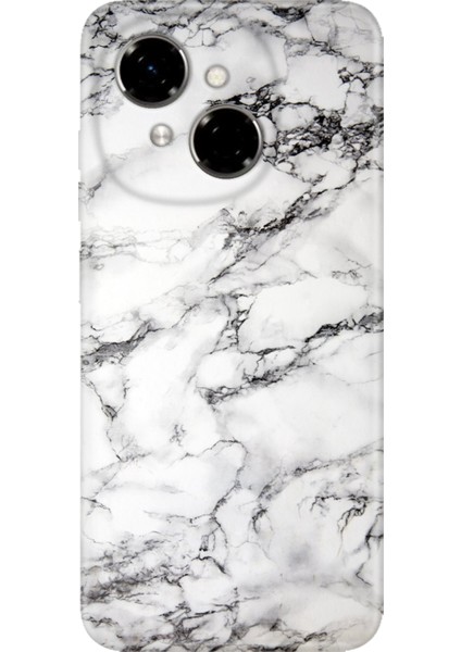 Tecno Spark Go 1 2025 6.67" Kılıf Renkli Silikon Baskılı Tpu Banyo Mermer