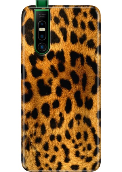 Infinix S5 Pro Kılıf Telefon Kılıfı S5-Pro Baskılı Leopar Kürk