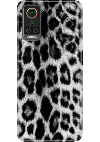 General Mobile Gm 22 Pro Uyumlu Kılıf Resimli Desenli Silikon Siyah Kürk