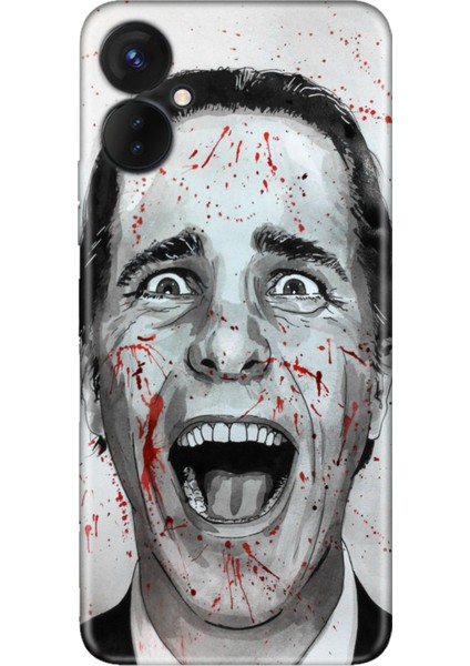 Oneplus 9 Pro Kılıf Silikon Desenli Resimli Uv Kapak American Psycho