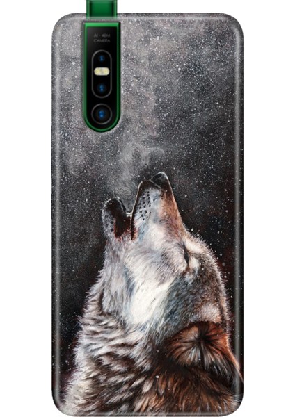 Infinix S5 Pro Kılıf Telefon Kılıfı S5-Pro Baskılı Vahşi Kurt